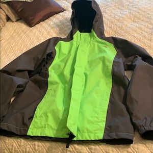 Boys Northface raincoat